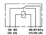Hella Relay Mini Iso 5 Pole 12V Spdt Bkt thumbnail 6