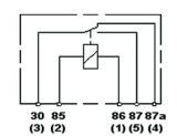 Hella Relay Mini Iso 5 Pole 12V Spdt Bkt thumbnail 7