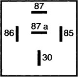 Hella Relay Mini Iso 5 Pole 12V Spdt Res Bkt thumbnail 3