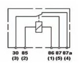 Hella Relay Mini Iso 5 Pole 24V Spdt Bkt thumbnail 5