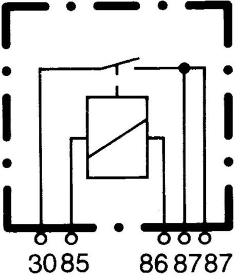 Hella Relay Mini Iso 5 Pole 24V Spst D87 thumbnail 7