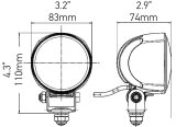 Hella Work Lamp Na 0Gr Md1224 Lt M704 1G0 thumbnail 5