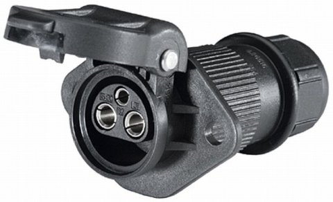 Hella Socket 3 Pole W/ Grommet thumbnail 2