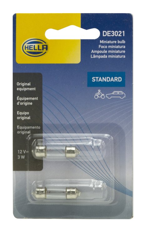 Hella Bulb 3021 12V 3W Sv78 T25 8X29Mm (2) thumbnail 4