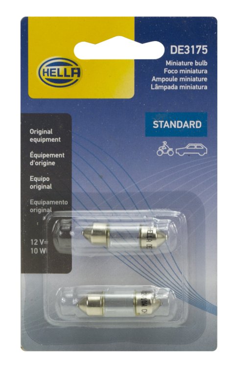 Hella Bulb 3175 12V 10W Sv858 T325 10X31(2) thumbnail 4