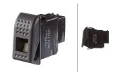 Hella Switch On/On/Off W Location Light thumbnail 4