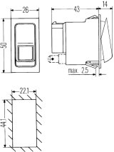 Hella Switch Rocker Spdt 6 Pole thumbnail 9