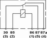 Hella Mini ISO 5 Pole Relay 12V SPDT thumbnail 3