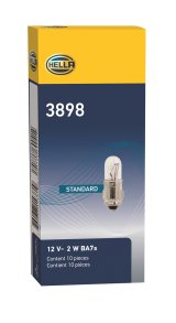 Hella 3898 12V 2W BA7s T2 Halogen Bulb (Min Order Qty 10) thumbnail 5