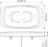 Hella L/Bar Mini 16In Led (Mv Fxd Amber Lens) thumbnail 5