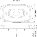 Hella L/Bar Mini 16In Led (Mv Fxd Amb/Wht) thumbnail 4