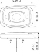 Hella L/Bar Mini 10In Led (Mv Fxd Amber) thumbnail 3