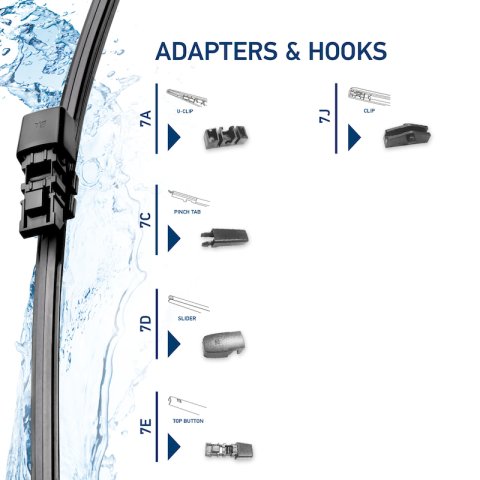 Hella Back Glass Wiper Blade 13in - Single thumbnail 4