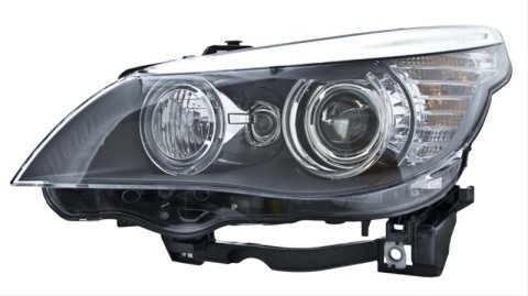 Hella 06-10 BMW 5-Series LED Headlamp - Left Side thumbnail 1