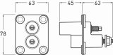 Hella Jump Start Zinc Coated Terminal thumbnail 4