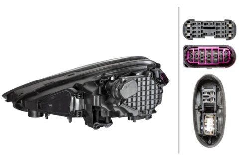 Hella 15-18 Porsche Cayenne Headlamp Rh thumbnail 3