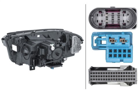 Hella 21-22 Mercedes-Benz Gla Headlamp Rh Led Dynamic thumbnail 2