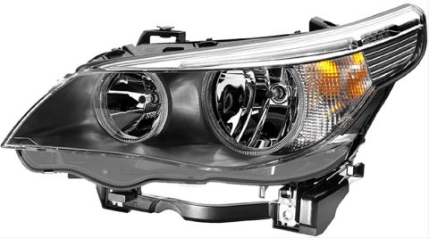 Hella 2004-2007 BMW 525i Halogen Headlight Assembly thumbnail 1
