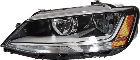 Hella 2017-2018 Volkswagen Jetta Halogen Headlight Assembly thumbnail 2