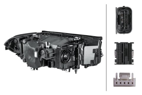 Hella 2017-2020 BMW 530e xDrive Headlight Assembly thumbnail 2