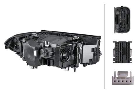 Hella 2017-2020 BMW 530e xDrive Headlight Assembly thumbnail 6