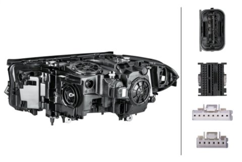 Hella 2017-2019 BMW 530e xDrive Headlight Assembly thumbnail 2
