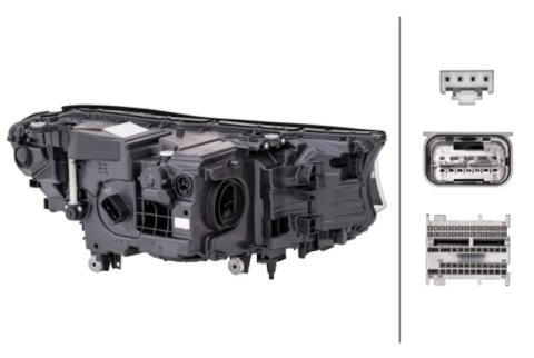 Hella 2016-2020 BMW 740e xDrive Headlight Assembly thumbnail 4