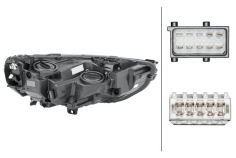 Hella 2018-2020 Buick Regal Sportback Headlight Assembly thumbnail 4