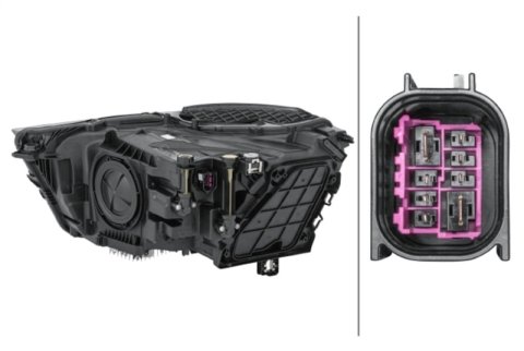 Hella 2019-2022 Audi Q3 Headlight Assembly thumbnail 2