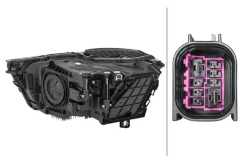 Hella 2019-2022 Audi Q3 Headlight Assembly thumbnail 3
