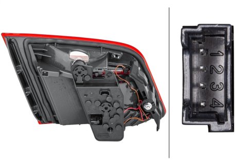 Hella 2011-2016 BMW 528i Right Inner Tail Light thumbnail 6
