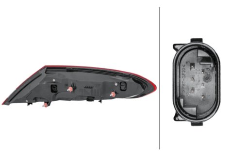 Hella 2019-2020 Mercedes-Benz C300 Left Outer Tail Light thumbnail 5