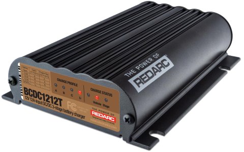 REDARC DC/DC 3-Stage Vehicle to Trailer Battery Charger - 12A thumbnail 1