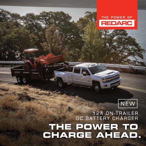 REDARC DC/DC 3-Stage Vehicle to Trailer Battery Charger - 12A thumbnail 2