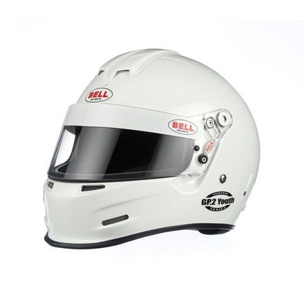 Bell GP2 SFI 241 V15 Brus Helmet - Size 54-55(White) thumbnail 2