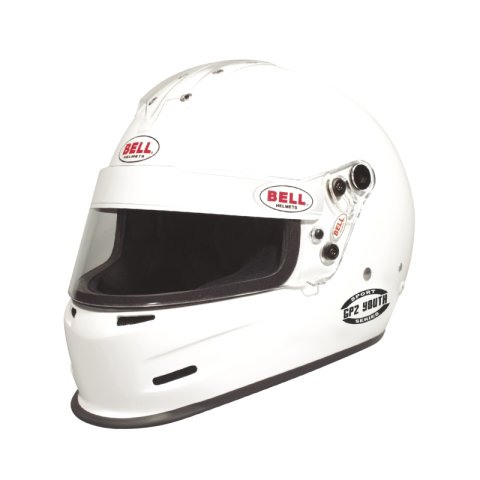 Bell GP2 SFI 241 V15 Brus Helmet - Size 56 (White) thumbnail 1