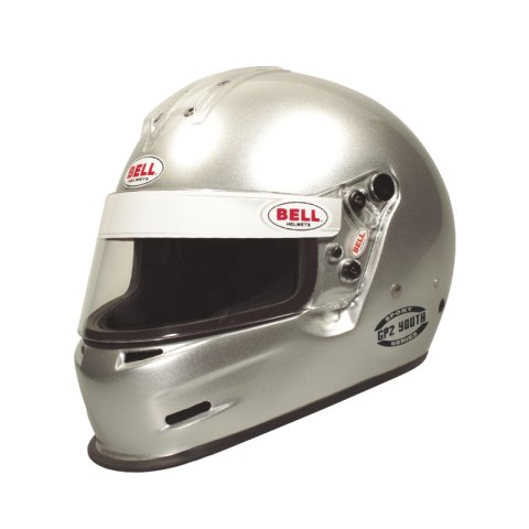 Bell GP2 SFI241 Brus Helmet - Size 53 (Metallic Silver) thumbnail 1