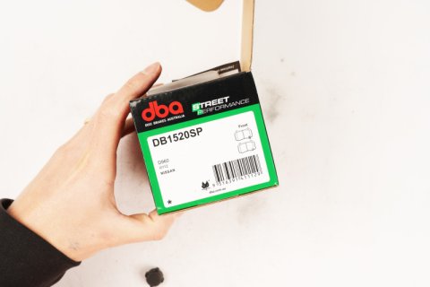 DBA 03-07 G35 w/ Brembo SP500 Front Brake Pads thumbnail 5