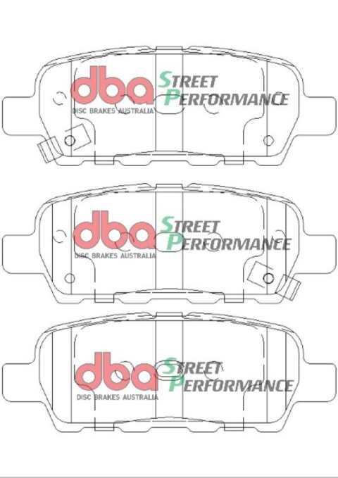 DBA 07-13 Nissan Sentra SP500 Rear Brake Pads thumbnail 4