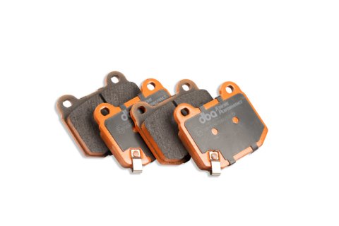 DBA 03-06 EVO / 04-09 STi / 03-07 350Z Track Edition/G35 w/ Brembo XP650 Rear Brake Pads thumbnail 6