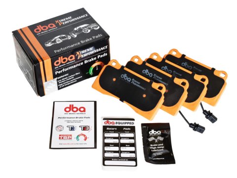 DBA 03-06 EVO / 04-09 STi / 03-07 350Z Track Edition/G35 w/ Brembo XP650 Rear Brake Pads thumbnail 8
