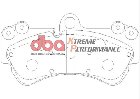 DBA 03-08 Porsche Cayenne S XP650 Front Brake Pads thumbnail 9