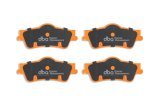 DBA 08-09 Pontiac G8 3.6 Base/6.0 XP650 Rear Brake Pads thumbnail 7