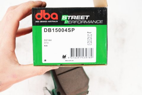 DBA 2018+ Kia Stinger V6 Twin Turbo SP Performance Rear Brake Pads thumbnail 3