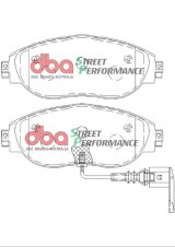 DBA 13-21 Volkswagen Golf R (MK7) SP Performance Front Brake Pads thumbnail 1