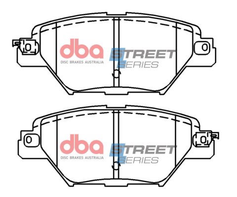 DBA 2016+ Mazda CX-9 (PY) Street Series Rear Brake Pads
