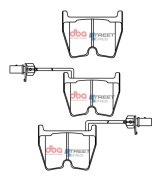 DBA 12-18 Audi A6 Street Series Front Brake Pads thumbnail 1