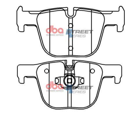 DBA 12-19 BMW 335i Street Series Rear Brake Pads