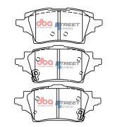 DBA 2019+ Toyota Corolla (ZRE211/ZWE211) Street Series Rear Brake Pads thumbnail 1