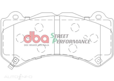 DBA 07-22 Nissan GT-R R35 Front Street Performance Brake Pad Kit thumbnail 3